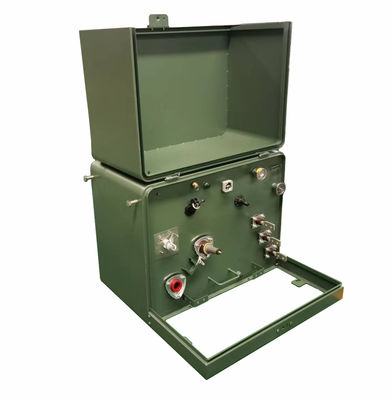 comprare Il tipo Transformer Pad dell'olio di monofase 75KVA ha montato 19920V 34500V fabbricazione online