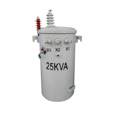 comprare 25 Kva Monofase Montaggio su palo Trasformatore Olio Immerso Hv Power fabbricazione online