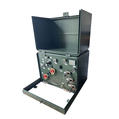 comprare Tipo di olio esterno monofase Pad trasformatore montato a terra montato a 12,4 kV fabbricazione online