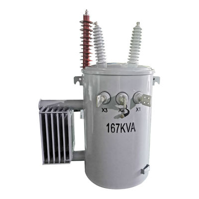 comprare Trasformatore monotono a polo di distribuzione a fase singola 167kva 35kv fabbricazione online