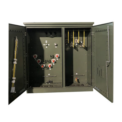 comprare 300 Kva Tre fase pad montato trasformatore olio immerso Step Down 12470V A 480V ANSI IEEE fabbricazione online