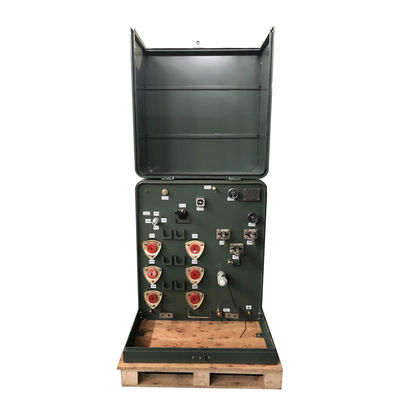 comprare Trasformatori di distribuzione montati su pad di alimentazione radiale Passare da 34500V a 240v 100kVA fabbricazione online
