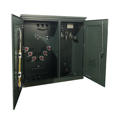 comprare 3000Kva Alimentazione a circuito a tre fasi Alimentazione radiale a tre fasi Trasformatore montato su pad 12.47kv 13.2kv 13.8kv fabbricazione online