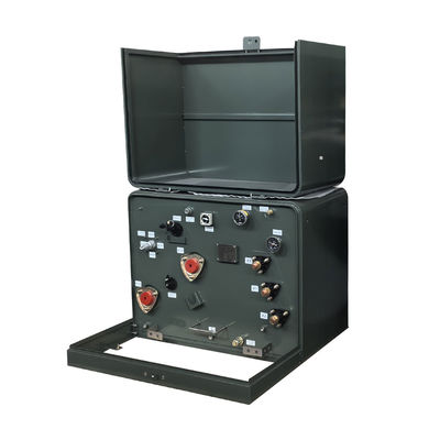 comprare 100Kva pad monofase montato trasformatore di distribuzione olio immerso incontra DOE 2016 fabbricazione online