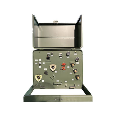 comprare Distribuzione del trasformatore montato su pad monofase da 200KVA da 34500V a 120/240V fabbricazione online
