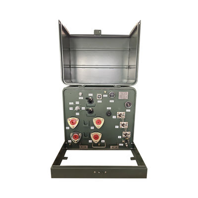 comprare 37.5kva  Single Phase Pad Mounted Distribution Transformer Oil Immersed 12000v To 240v 304 Stainless Stee fabbricazione online