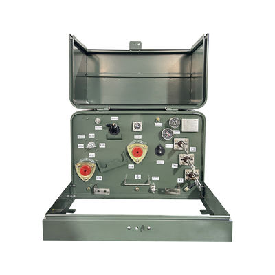comprare 50kva Pad monofase montato Transformer di distribuzione olio immerso da 12.47KV a 120V 304 serbatoio inossidabile fabbricazione online