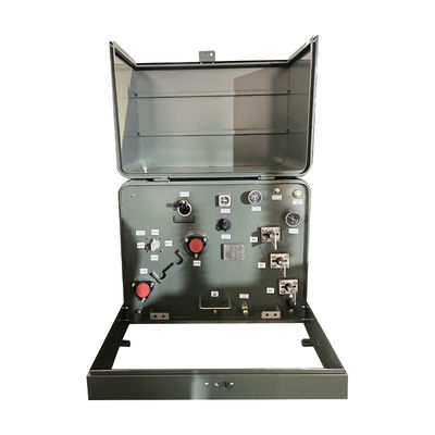 comprare 167 Kva Transformatore di distribuzione di potenza monofase montato su pad IEEE ANSI Standard 34,5KV a 240/120V fabbricazione online