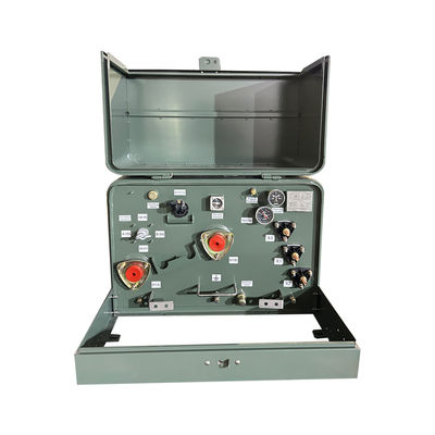 comprare ANSI IEEE Standard 50kva 12.47kv Avvolgimenti in rame Transformatore montaggio a pad singola fase per uso residenziale fabbricazione online