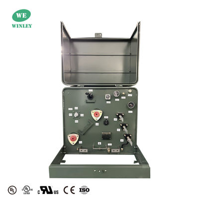 comprare Trasformatore montaggio a pad singola fase liquido riempito 100Kva 12470GrdY/7200 DOE 2016 Rating di efficienza fabbricazione online