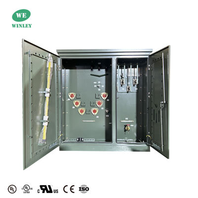comprare Trasformatore a tre fasi montato su pad da 300Kva da 13200V a 480Y UL certificato fabbricazione online