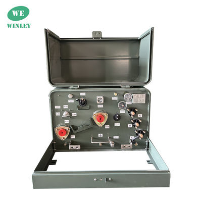 comprare Trasformatore di distribuzione montaggiato su pad monofase da 50Kva a 12.47KV da 240V a 120V in acciaio inossidabile 304 fabbricazione online