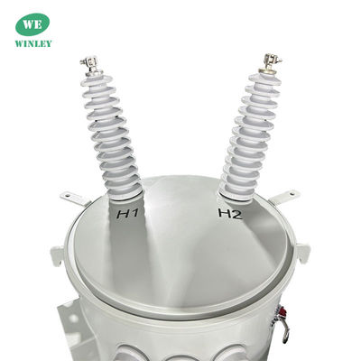 comprare 100KVA Transformatore di distribuzione monofase montato su palo Olio immerso 34,5KV Produttore fabbricazione online