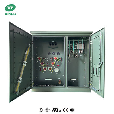 comprare 3 fase pad montato trasformatore distribuzione immersa in olio 500Kva 12870V ANSI IEEE Standard fabbricazione online