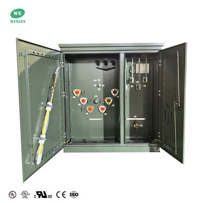 comprare 200Kva Tre fase pad montato trasformatore olio immerso 4160V a 208V fabbricazione online