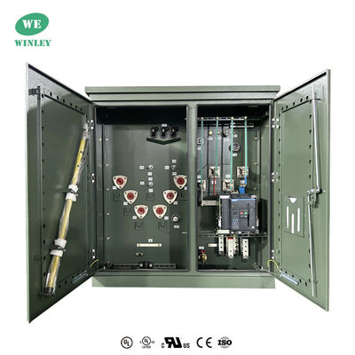 comprare Trasformatore a terra residenziale UL 350KVA 3 fasi, immerso in olio, da 12470V a 208Y ANSI C57 fabbricazione online