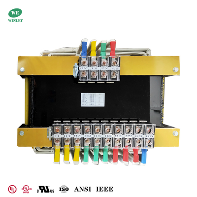 comprare Trasformatore di isolamento trifase a secco a bassa tensione multi-presa da 75 kVA, elencato UL, 208 V 240 V 480 V, efficienza DOE fabbricazione online