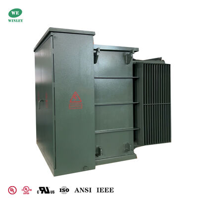 comprare Pad Mounted Transformer 3 Phase 1000Kva 34.5Kv to 208V Radial Feed Ceramic Sleeve oil immersed power transformer fabbricazione online