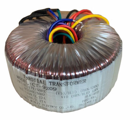 Trasformatore toroidale 117V 234V 2.27A dell'uscita 500VA