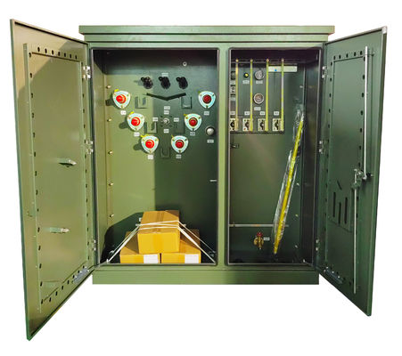 Il tipo trifase Transformer Pad dell'olio 300KVA ha montato 12470V 240Y