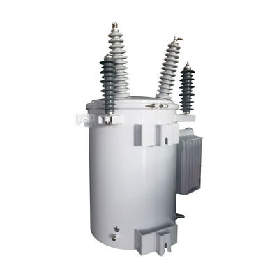 167KVA Transformatori monofase immersi nell'olio 34,5KV montati su palo
