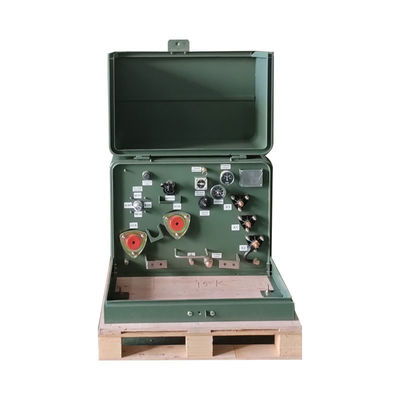 ANSI IEEE Transformatore monofase montato su pad 25kva 12470v a 240/120v