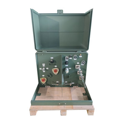 75kva Transformatore di potenza a pad montaggio a fase singola Fr3 Olio riempito da 13200v a 240v