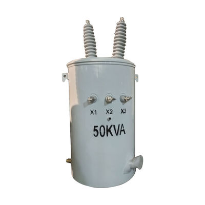 12.4kv 240v 50kva Transformatore a distribuzione immerso in olio Transformatore monofase montato su palo