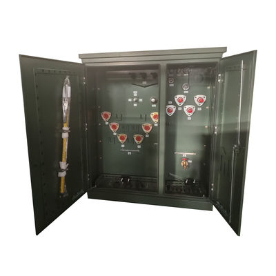 1000 Kva 3 fasi pad montato trasformatore immerso in olio da 34500V a 208V