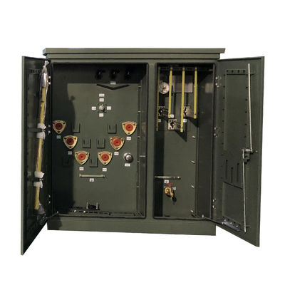 1000 Kva Trasformatore di distribuzione a tre fasi montato su pad 4160v a 480v