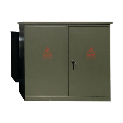 1500Kva Trasformatore a tre fasi montato su pad, distribuzione immersa in olio da 12.47KV a 208V