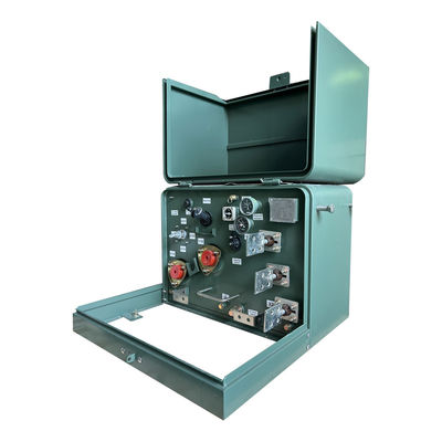 100kVA Transformatore monofase montato su pad Ansi Standards Feed a circuito