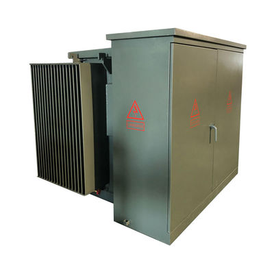 2500Kva Trasformatore a tre fasi montato su pad Step Down 12470V a 400V