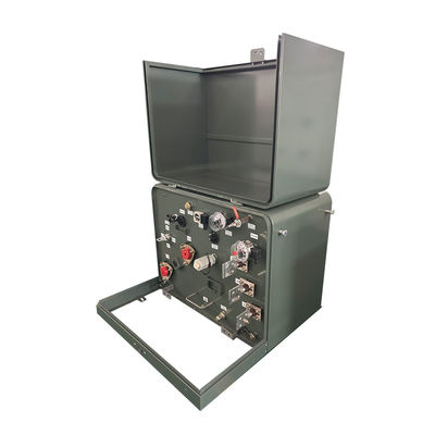 100Kva Pad monofase montato trasformatore olio immerso Distribuzione di energia elettrica da 34.5Kv a 240v