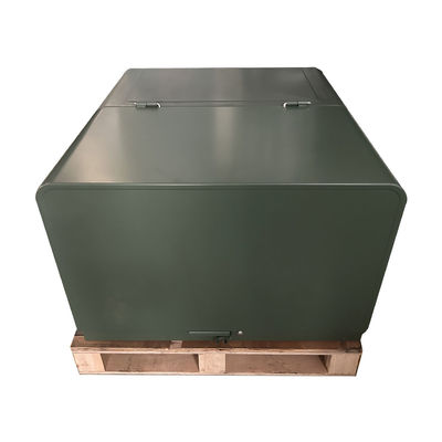 Trasformatore montato su una piattaforma di distribuzione 25kva monofase 12470v 220v immerso in olio