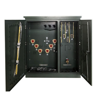 300Kva Trasformatore a tre fasi montato su pad alimentato da 13800V a 208Y120V