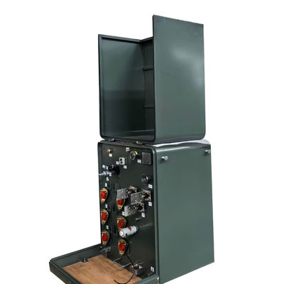 100 KVA Transformatore monofase montato su pad Transformatore di distribuzione elettrica a olio immerso