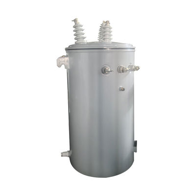 100Kva Distribuzione aerea monofase Polo montato Tipo di distribuzione dell'olio trasformatore 34,5Kv