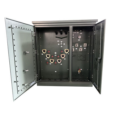 112.5Kva Alta tensione tre fasi pad montato olio trasformatore elettrico immerso da 13200V a 480V