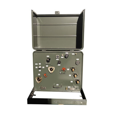 Sistema di distribuzione del trasformatore montaggio pad monofase 4160v 240v esterno 250KVA 304 acciaio inossidabile