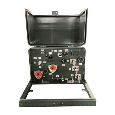 IEEE CSA Norme IEC Alimentazione a circuito singolo Pad di fase montato Transformer Oil Tipo 4160V a 240V 37.5Kva