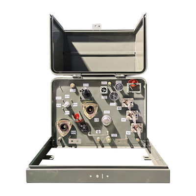 10Kva pad monofase montato trasformatore olio immerso doppia tensione 13200GrdY/7620 & 4160GrdY/2400