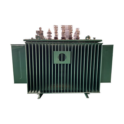 S13 500kva Trasformatore di distribuzione di potenza a tre fasi immerso nell'olio da 13,8kv a 480v