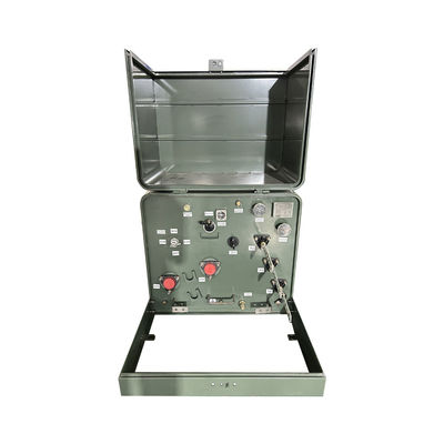 75kva Single Phase Pad montato su trasformatore 34500GrdY/19950 a 240/120V doppio avvolgimento