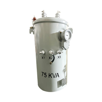 75Kva trasformatore di energia elettrica Tipo di olio Distribuzione Transformatore montaggio a palo monofase 2400/4160GrdY