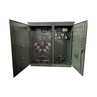 Trasformatore di distribuzione montato su pad in 3 fasi 3750 Kva 13,2KV