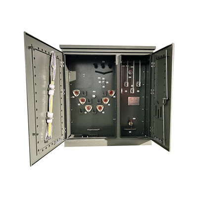 112.5kva Trasformatore a tre fasi montato su pad Trasformatori elettrici da 12000V a 208V Rispondi alle norme ANSI CSA 2016