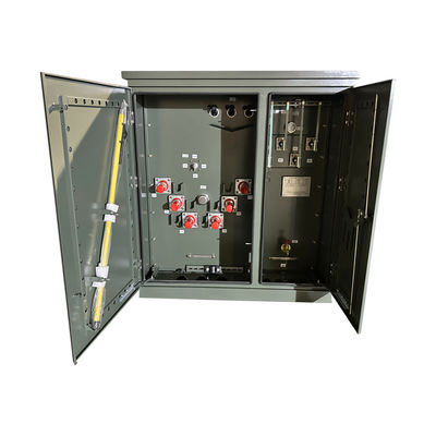 150kva Pad Mount Trifase Transformatore di Distribuzione immerso in olio Potenza da 34500V a 208V ANSI / IEEE C57