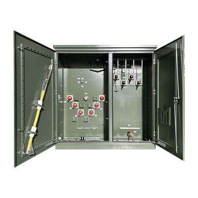 Trasformatore di tipo olio elettrico montato su pad in 3 fasi di classe 1500kva 35kv