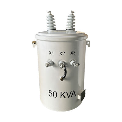 Trasformatore a polo di potenza monofase da 50kva Trasformatori elettrici step down